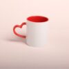 Cup with heart handle